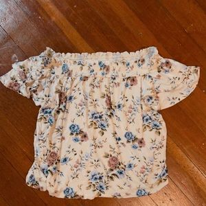 AE off the shoulder blouse